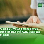 Cek Cara Hitung Revisi Batas Bunga Harian Pinjaman Online OJK 2025