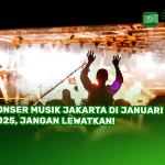 Konser Musik Jakarta di Januari 2025, Jangan Lewatkan!
