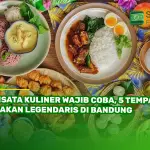 Wisata Kuliner Wajib Coba, 5 Tempat Makan Legendaris di Bandung