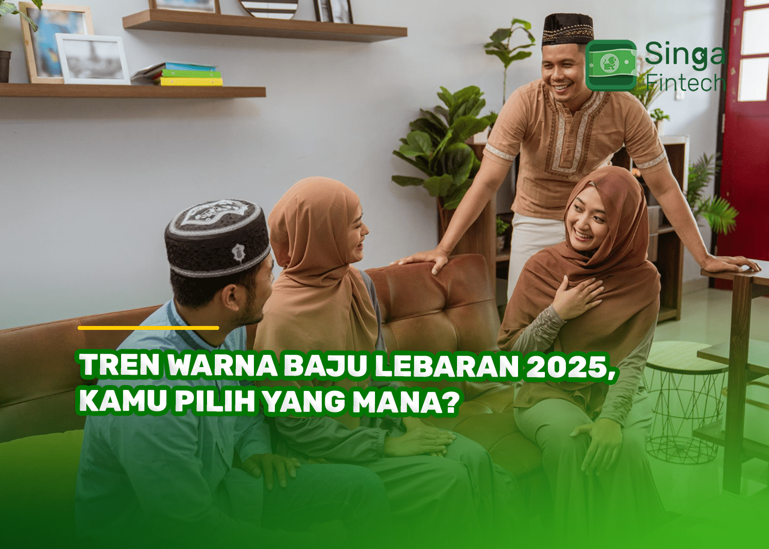 Tren Warna Baju Lebaran 2025, Kamu Pilih yang Mana?