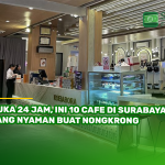 Buka 24 Jam, Ini 10 Cafe di Surabaya yang Nyaman Buat Nongkrong