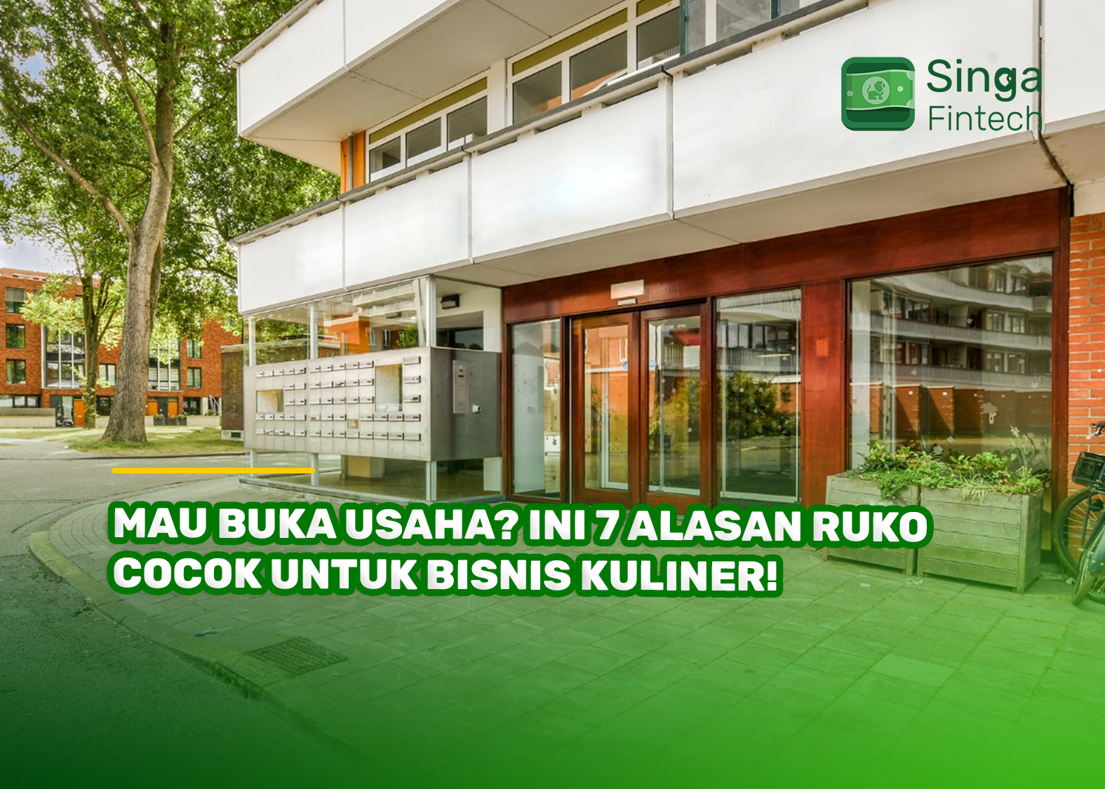 Mau Buka Usaha? Ini 7 Alasan Ruko Cocok untuk Bisnis Kuliner!