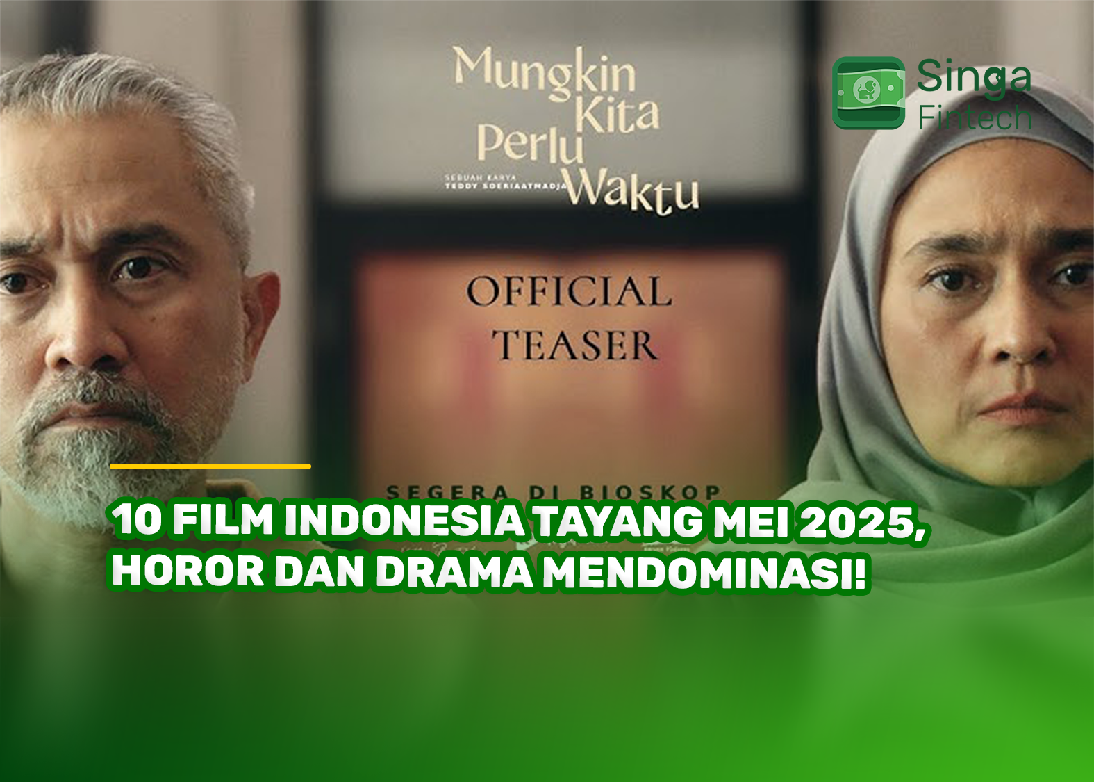 10 Film Indonesia Tayang Mei 2025, Horor dan Drama Mendominasi!