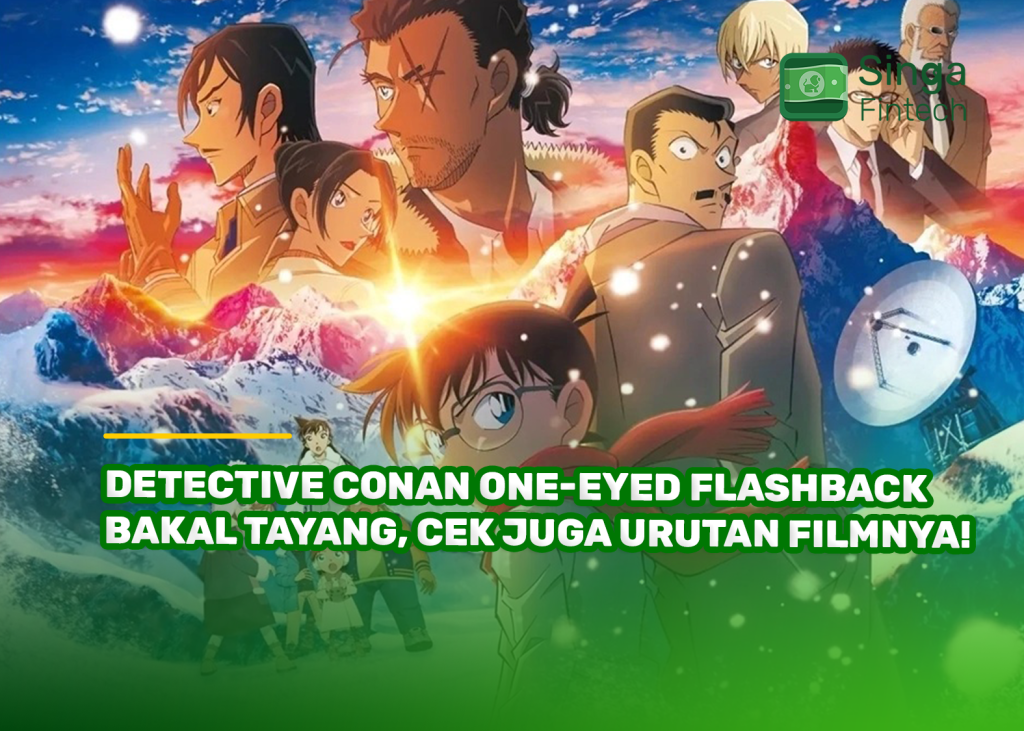 Detective Conan One-Eyed Flashback Bakal Tayang, Cek Juga Urutan Filmnya!