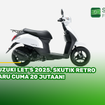 Suzuki Let's 2025, Skutik Retro Baru Cuma 20 Jutaan!