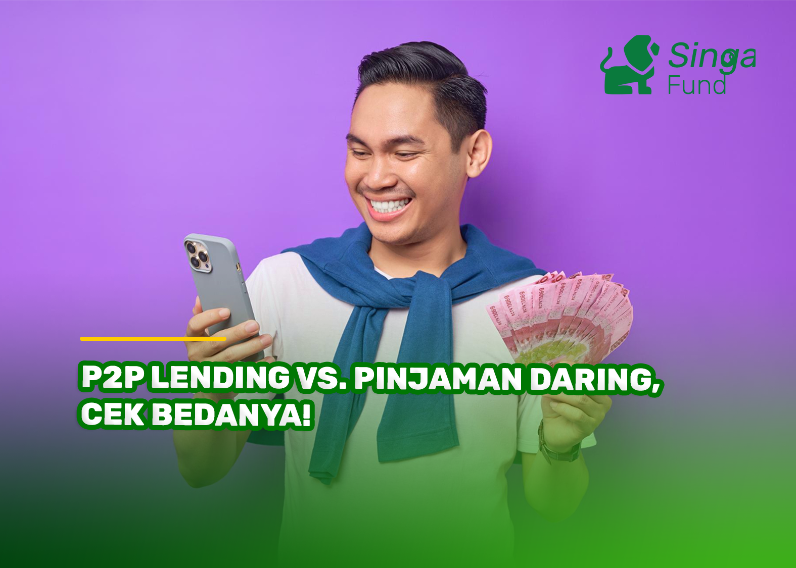 P2P Lending Vs. Pinjaman Daring, Cek Bedanya!