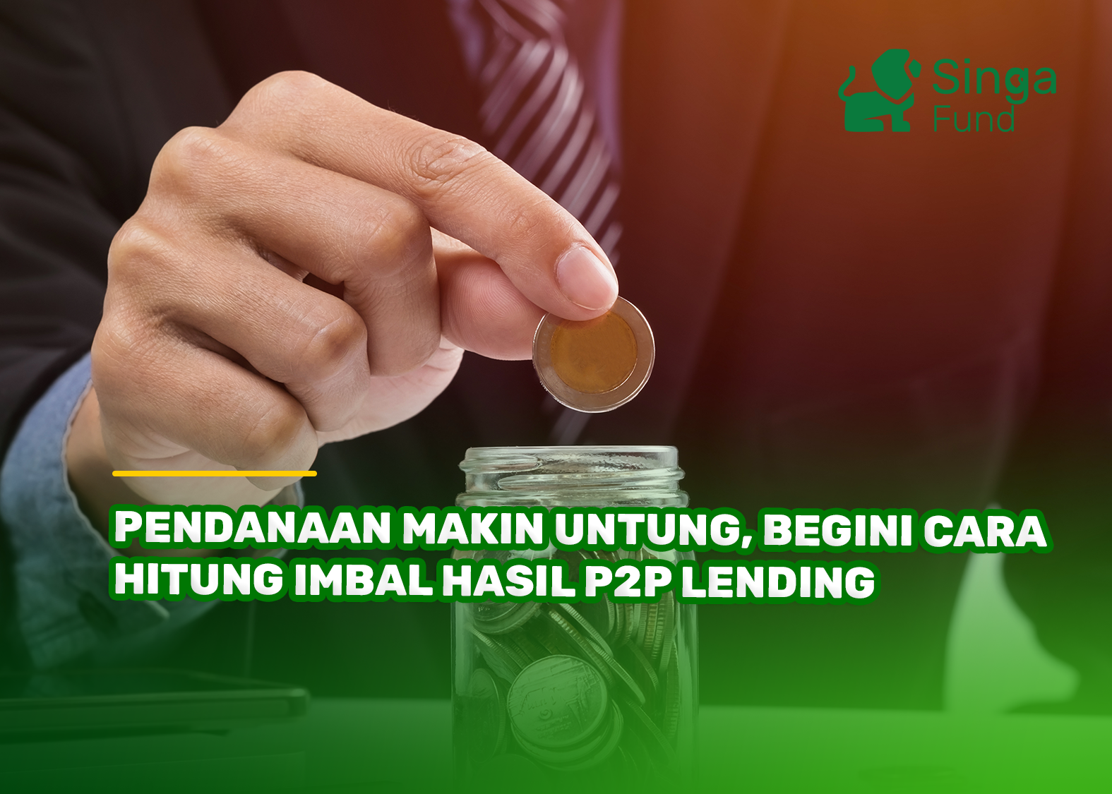 Pendanaan Makin Untung, Begini Cara Hitung Imbal Hasil P2P Lending